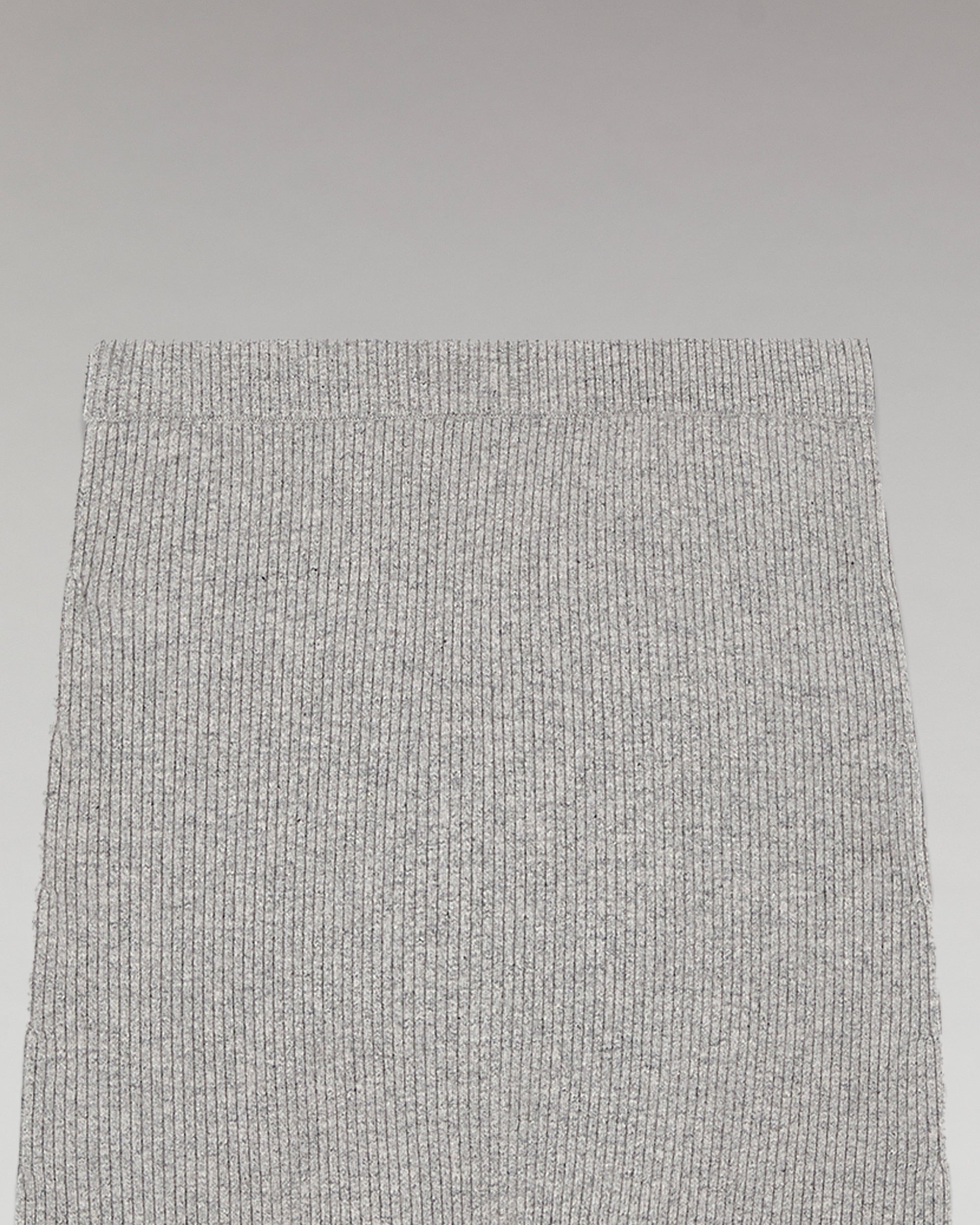 GRIS CHINE FONCE / DJV / QTY : 1 / Jupe Mini À Côtes - Gris Chine Fonce
