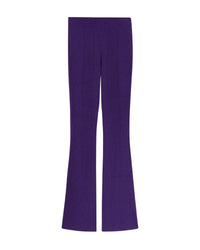 INTENSE PURPLE / DJV / QTY : 2 / Pantalon Flare Metallisé - Intense Purple