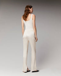 CHAMPAGNE / DJV / QTY : 9 / Pantalon Flare Satinée - Champagne