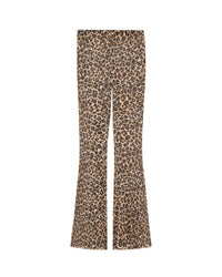 WINTER LEOPARD / DJV / QTY : 1 / Pantalon Flare Imprimé Mesh - Winter Leopard