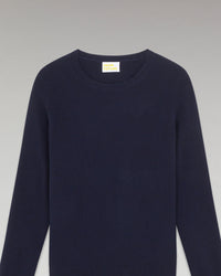 NAVY / NEW / QTY : 2 / Pull Col Rond Basique - Navy