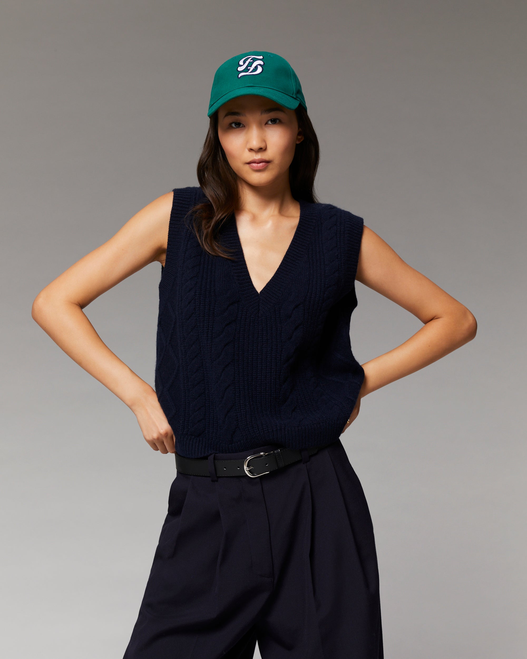 Pull Sans Manche Torsades  - Sweet Lilac