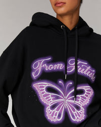 Hoodie Papillon - Noir