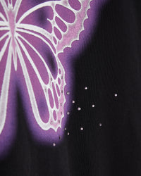 Hoodie Papillon - Noir