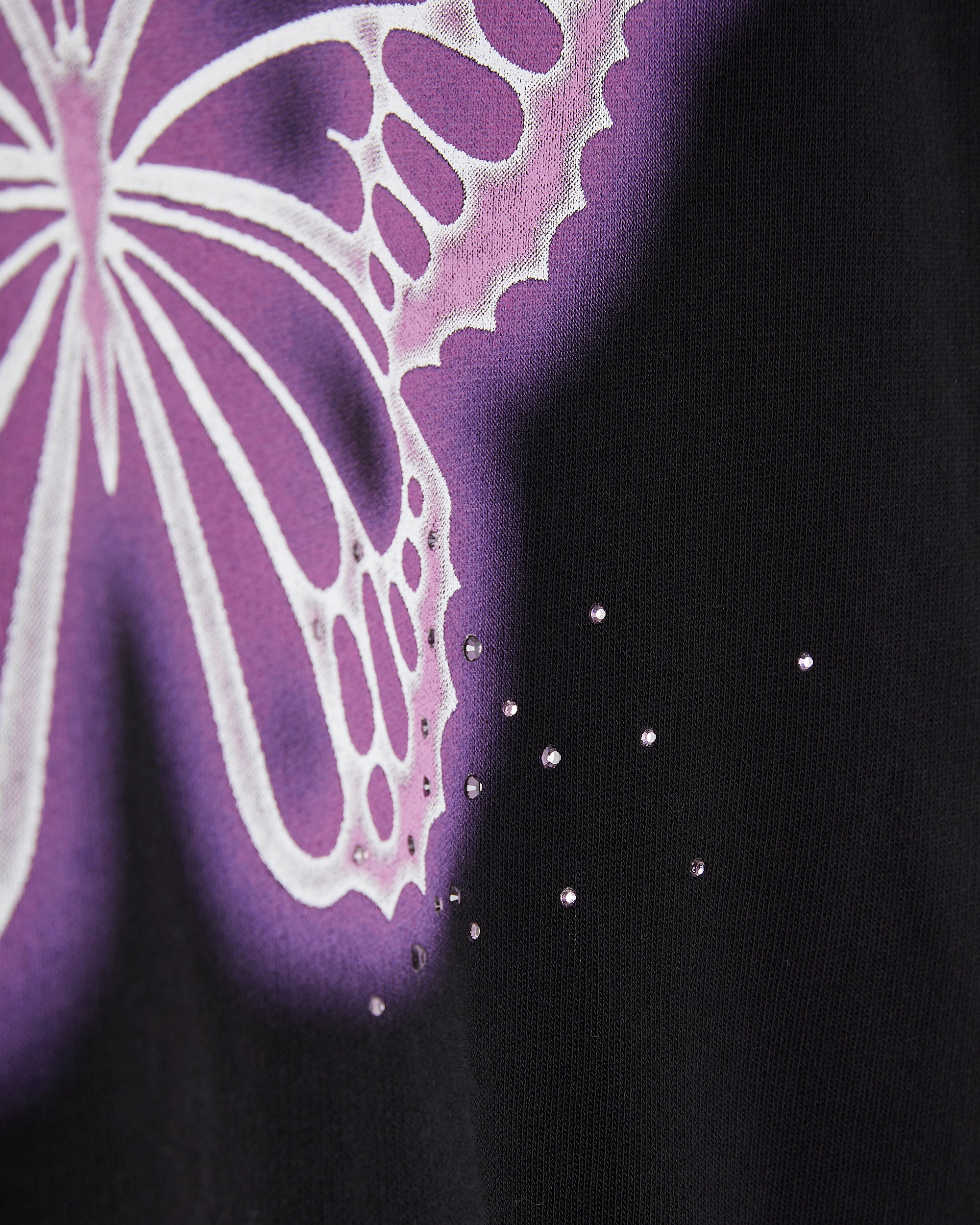 Hoodie Papillon - Noir