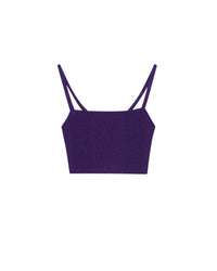 INTENSE PURPLE / DJV / QTY : 0 / Top Bretelle Metallisé - Intense Purple