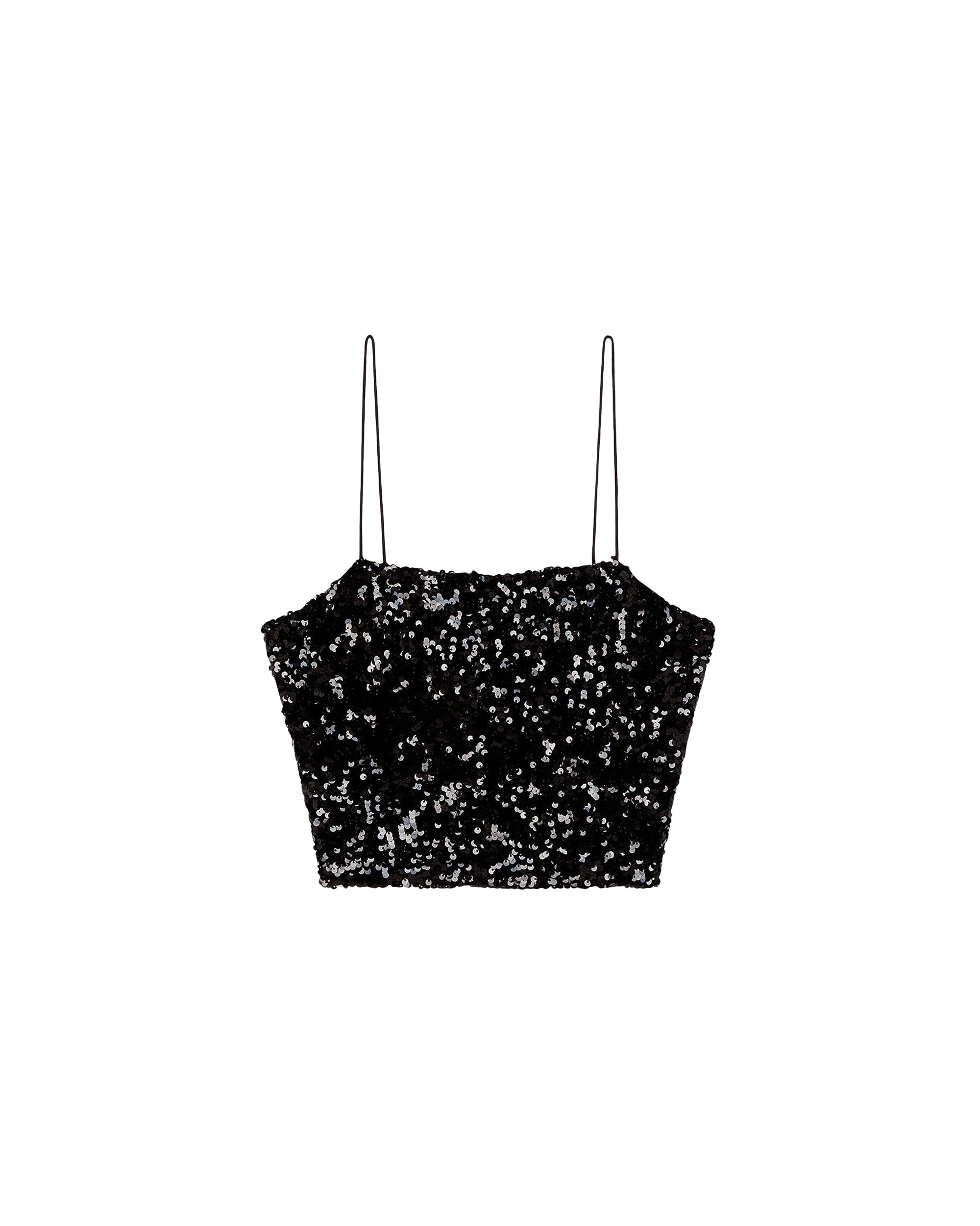 Caraco à sequins - Noir