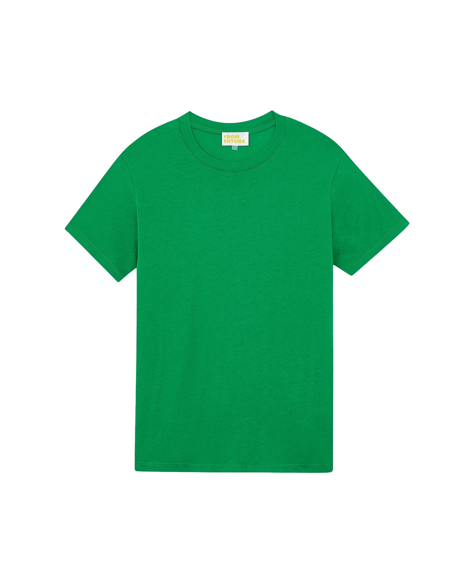 T-shirt à col rond basique - Summer Green