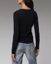 ZZ HORS LIGNE V-Neck T-shirt - Black