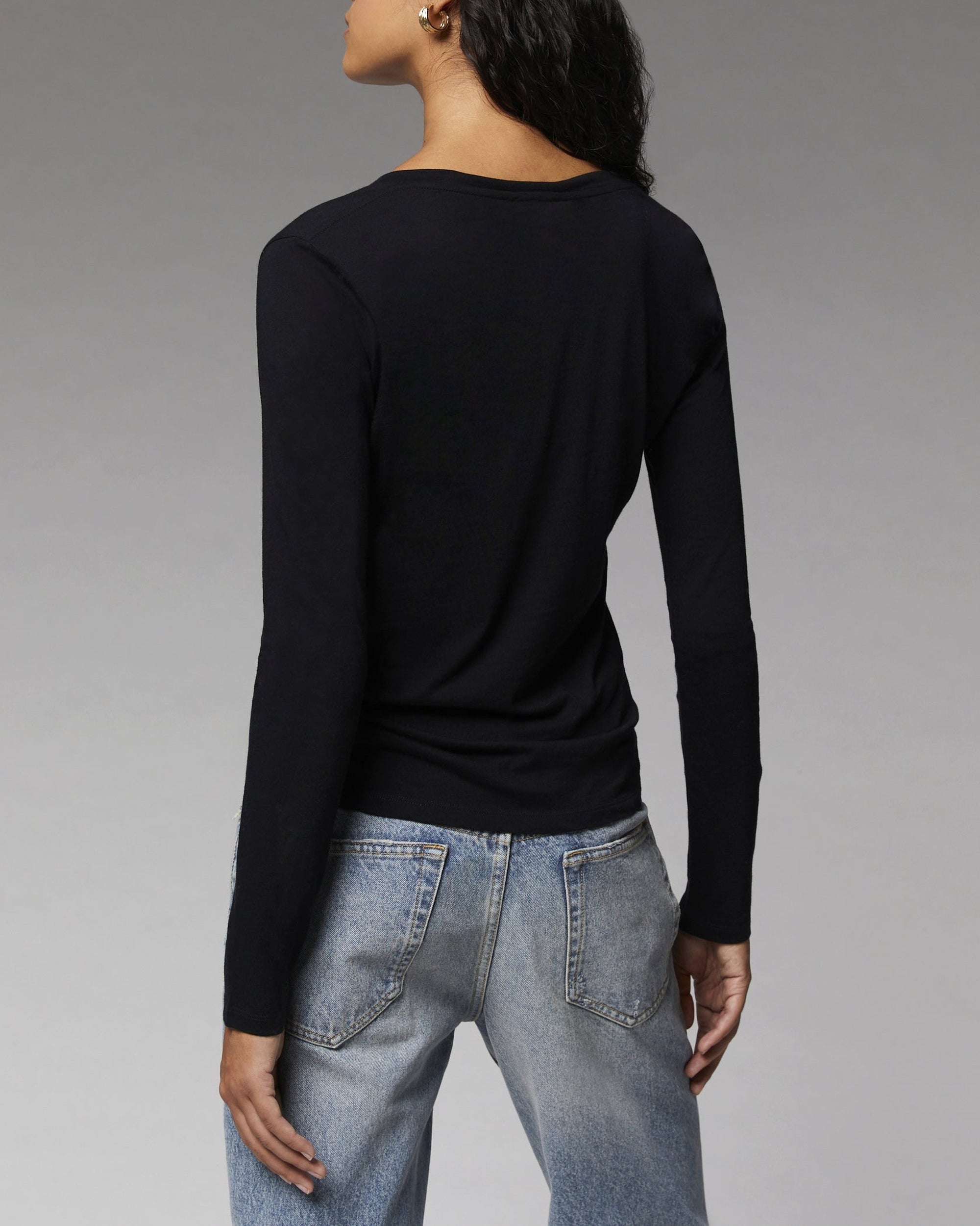 ZZ HORS LIGNE V-Neck T-shirt - Black