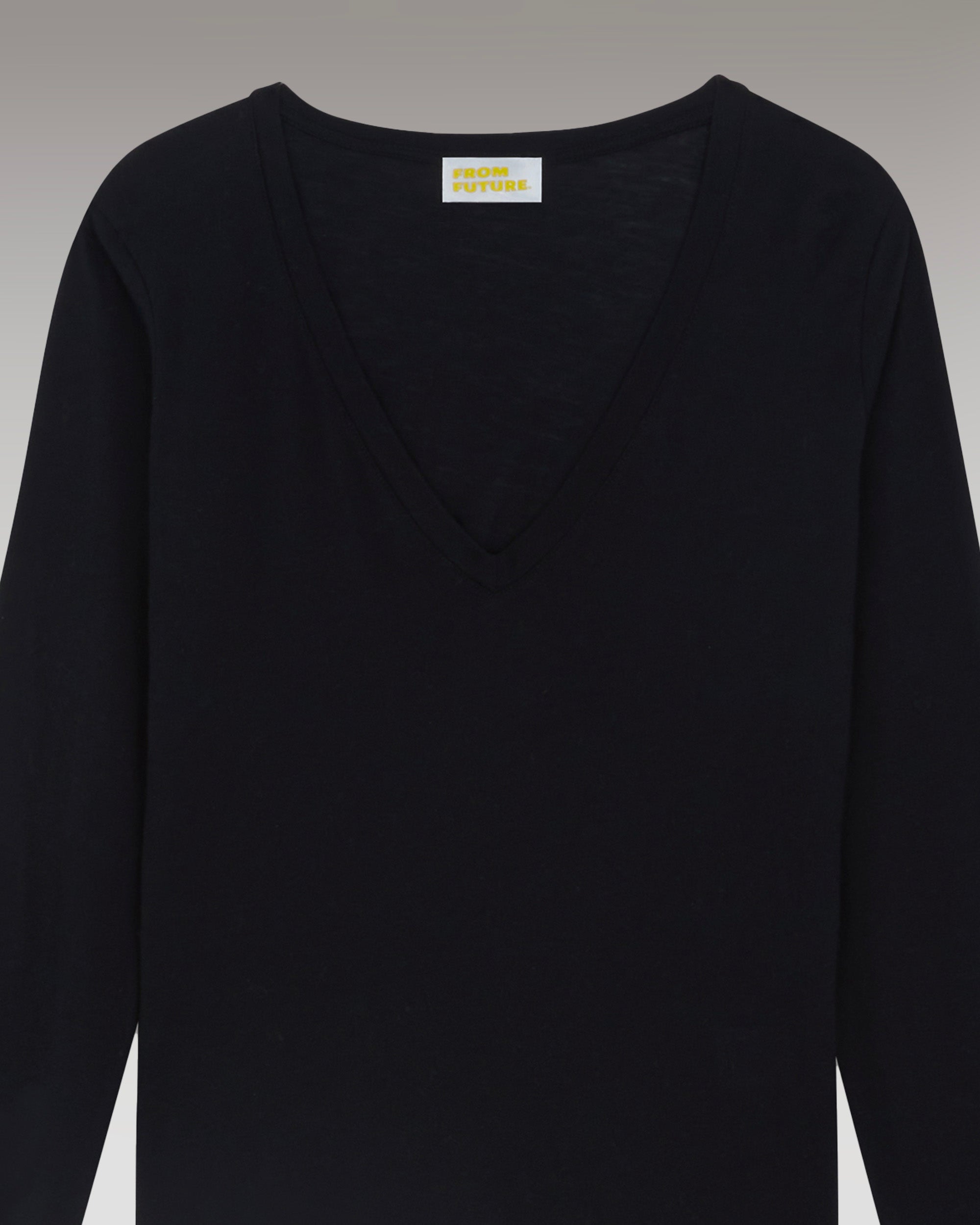 ZZ HORS LIGNE V-Neck T-shirt - Black