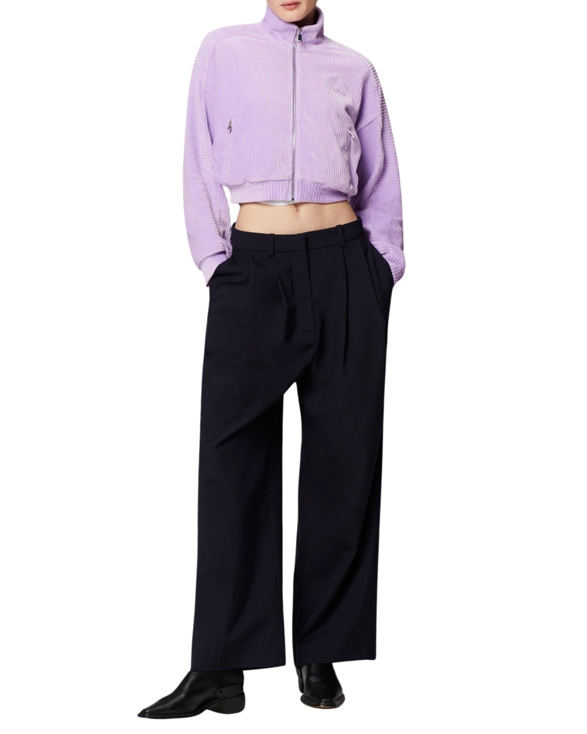 Veste courte velours - Holiday Lilac