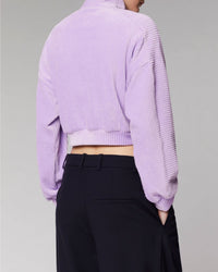 Veste courte velours - Holiday Lilac