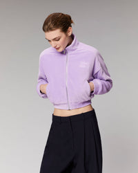 HOLIDAY LILAC / DJV / QTY : 1 / Veste Courte Velours - Holiday Lilac