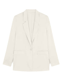 CHAMPAGNE / DJV / QTY : 2 / Veste Blazer Satinée - Champagne