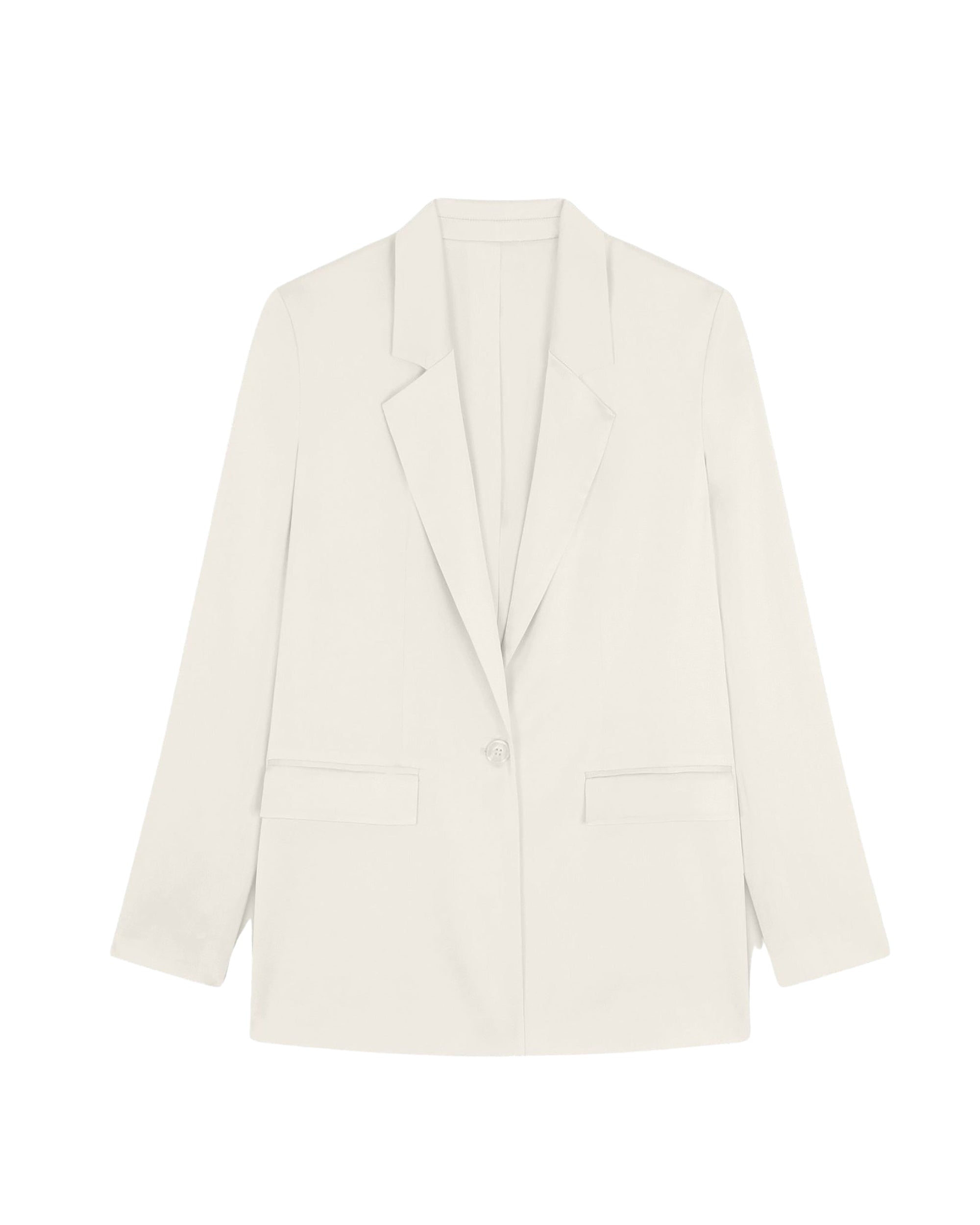Satin blazer jacket - Champagne