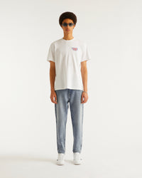 ZZ HORS LIGNE Pantalon Jackson en denim - Light Blue