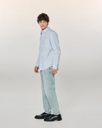 LIGHT BLUE / NEW / QTY : 0 / Jean Tapered Jackson - Light Blue
