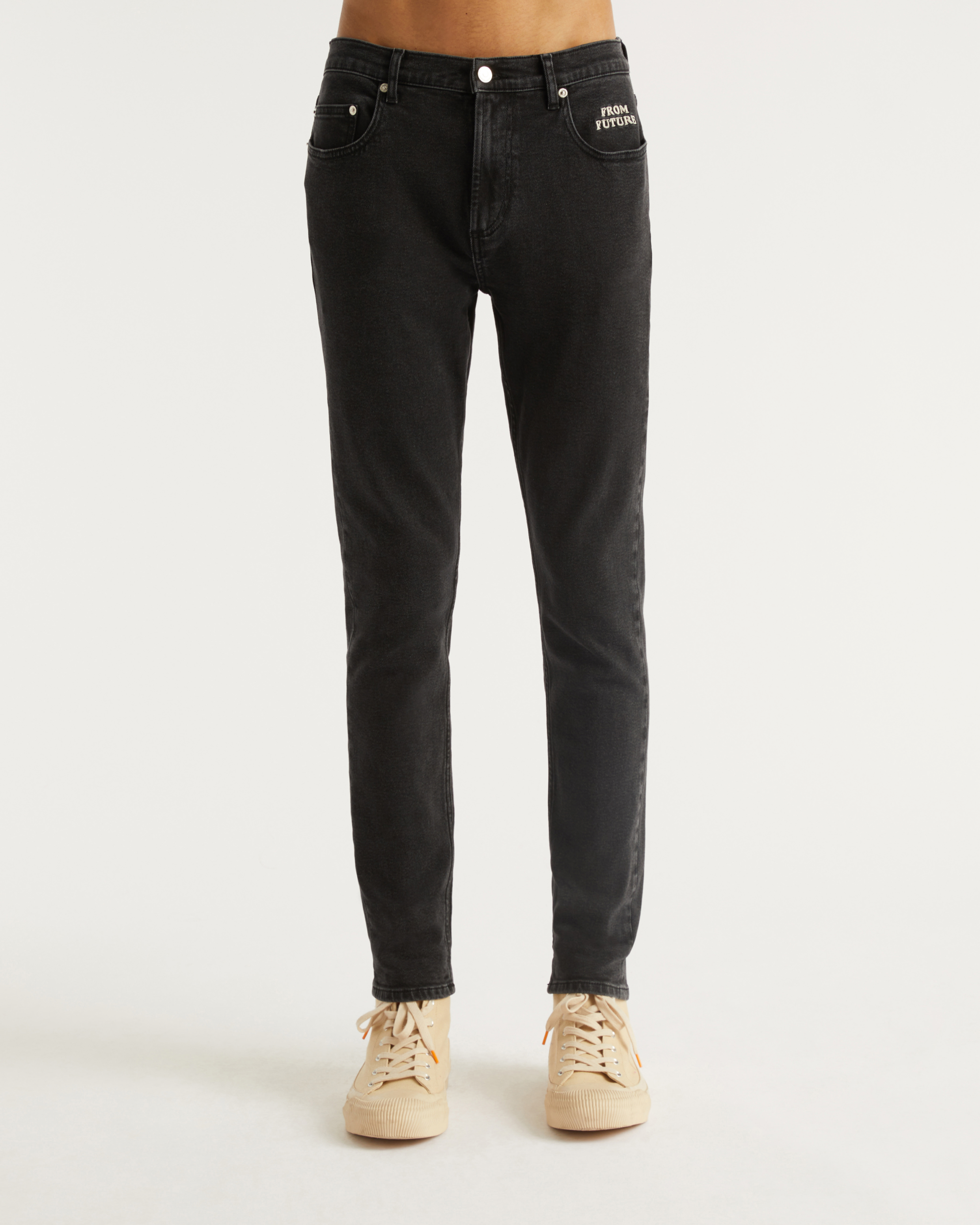 WASHED BLACK / NEW / QTY : 8 / Jean Skinny John - Washed Black