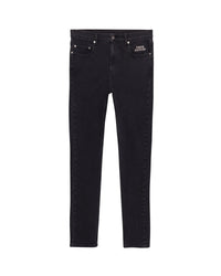 Pantalon skinny John en denim - Washed Black