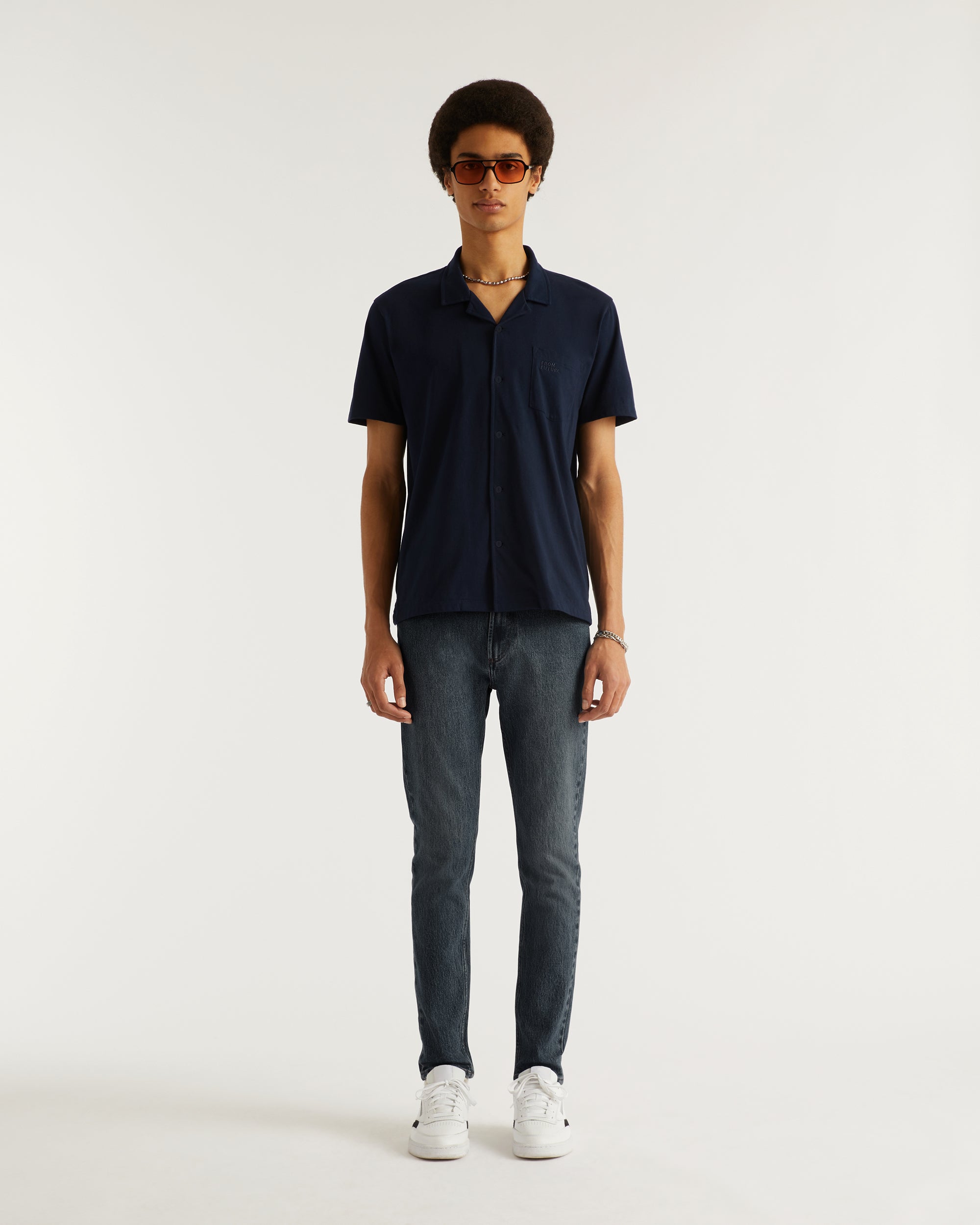 BLEU FONCE / NEW / QTY : 8 / Jean Skinny John - Bleu Fonce