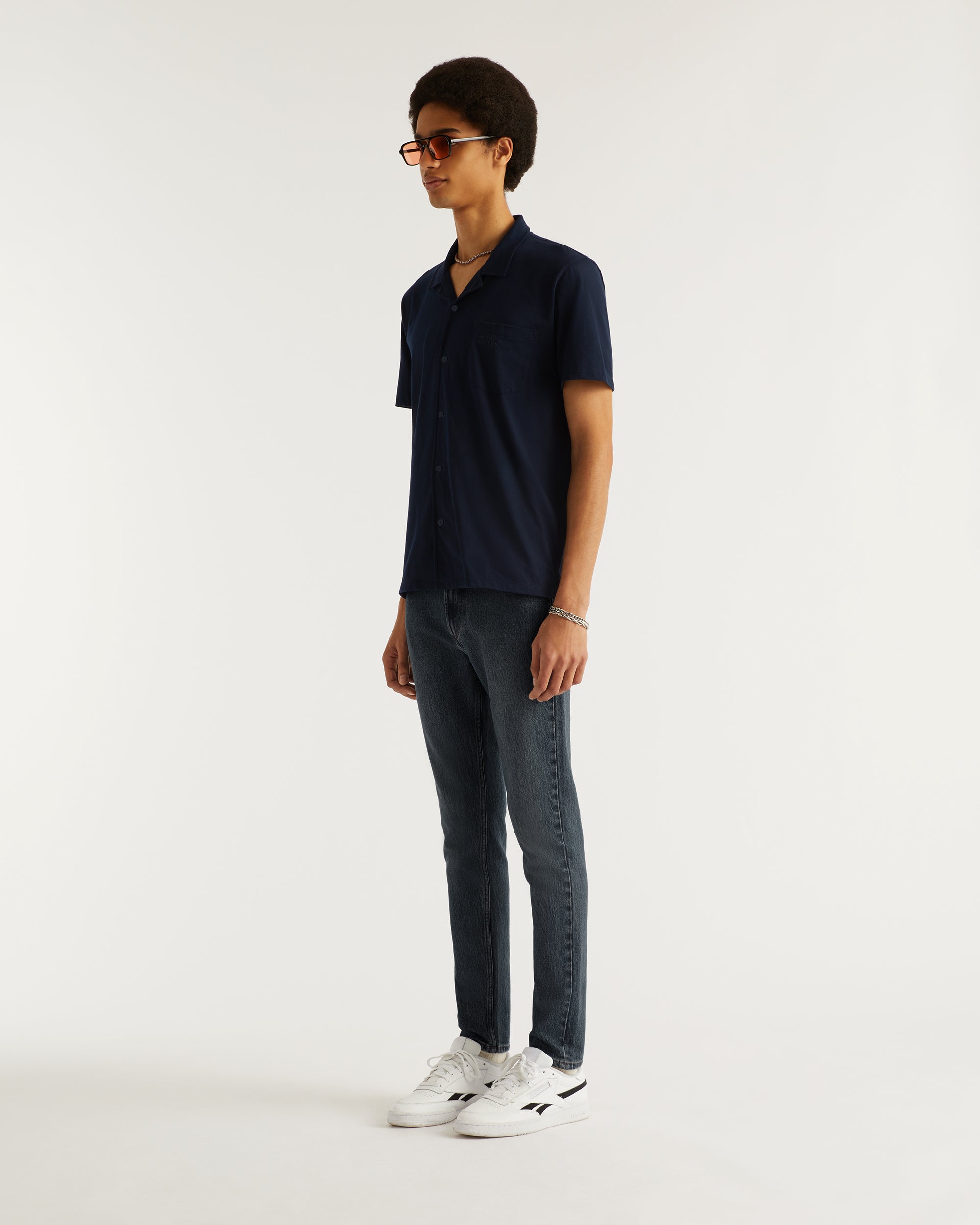 BLEU FONCE / NEW / QTY : 8 / Jean Skinny John - Bleu Fonce