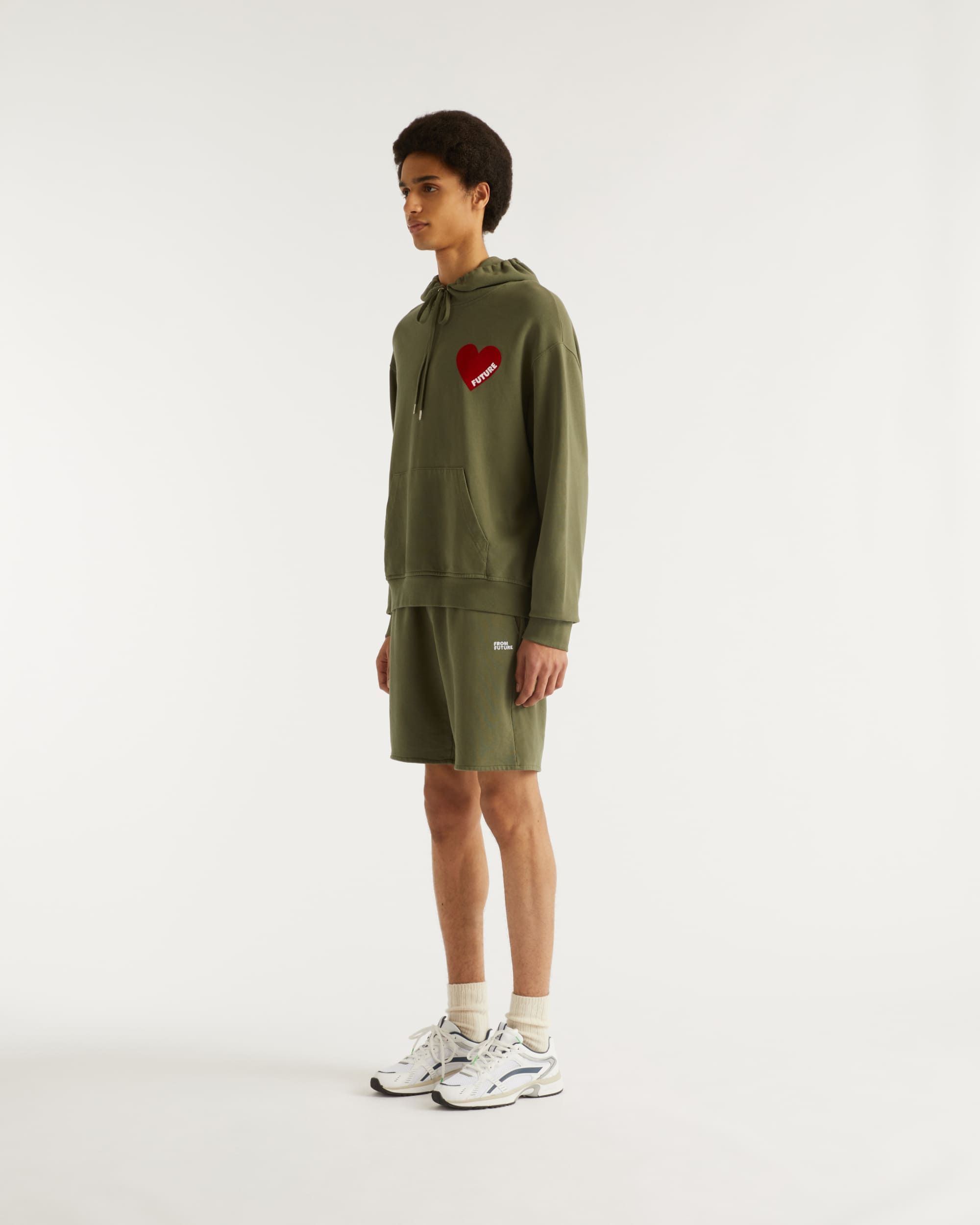 Short Droit Uni  - Dark Anthracite