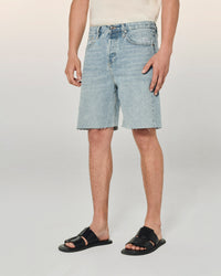 Bermuda en denim - Light Blue