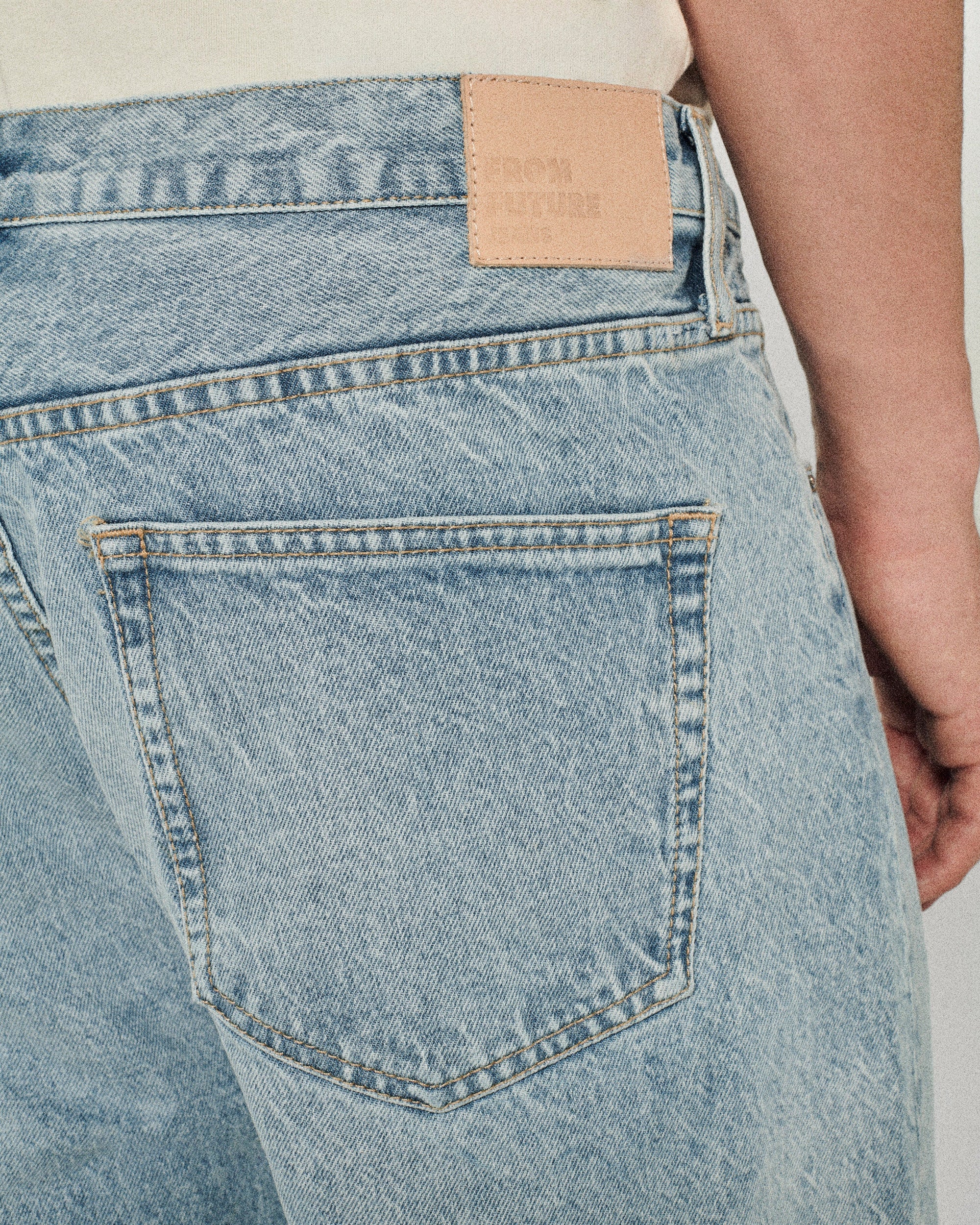 Bermuda en denim - Light Blue