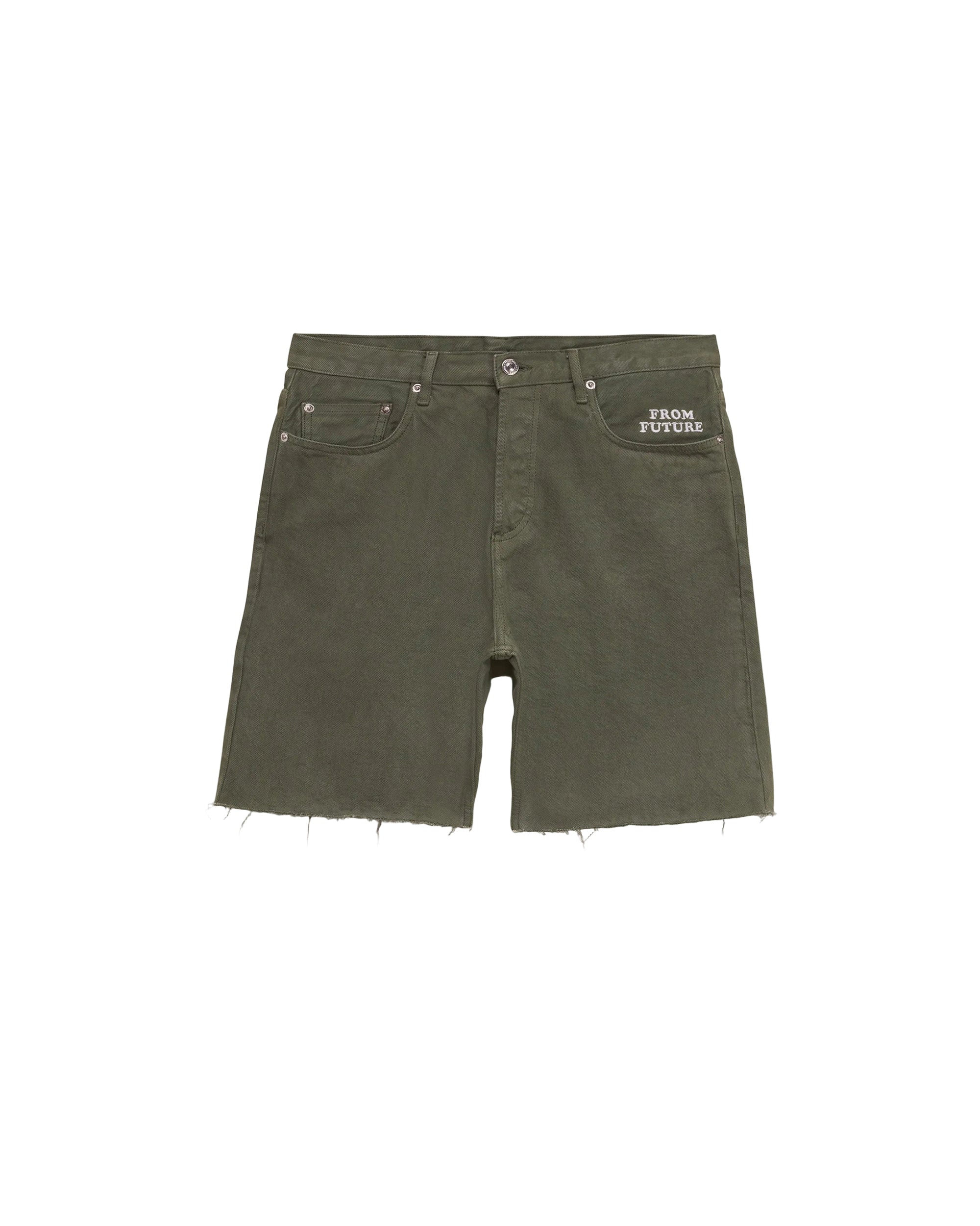 Bermuda Jack en denim - Kaki