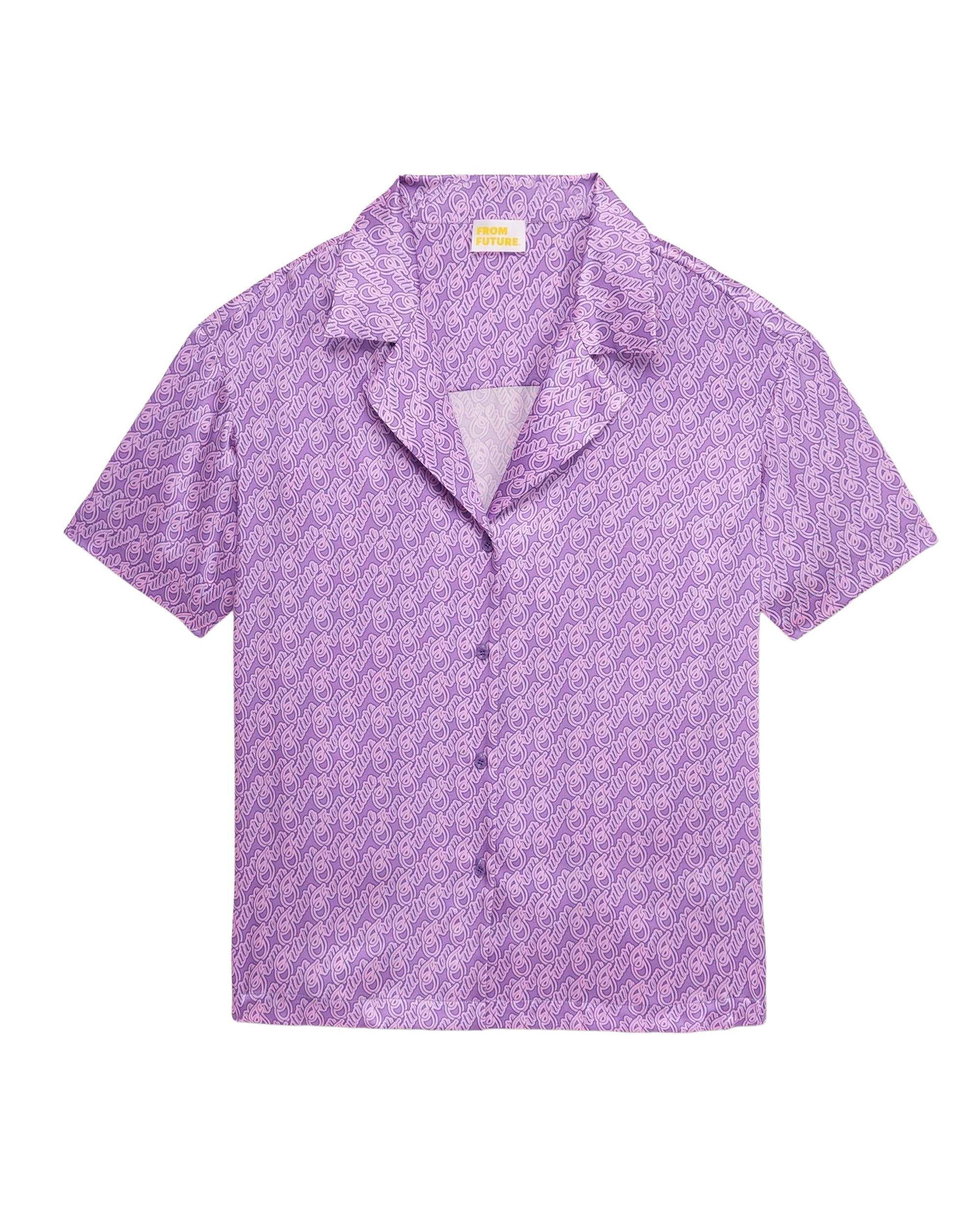 SIGNATURE VIOLET / DJV / QTY : 1 / Chemise Manches Courtes Lya - Signature Violet