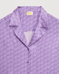 SIGNATURE VIOLET / DJV / QTY : 1 / Chemise Manches Courtes Lya - Signature Violet