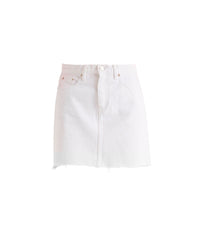 Jay A-line mini skirt - Ecru Intense