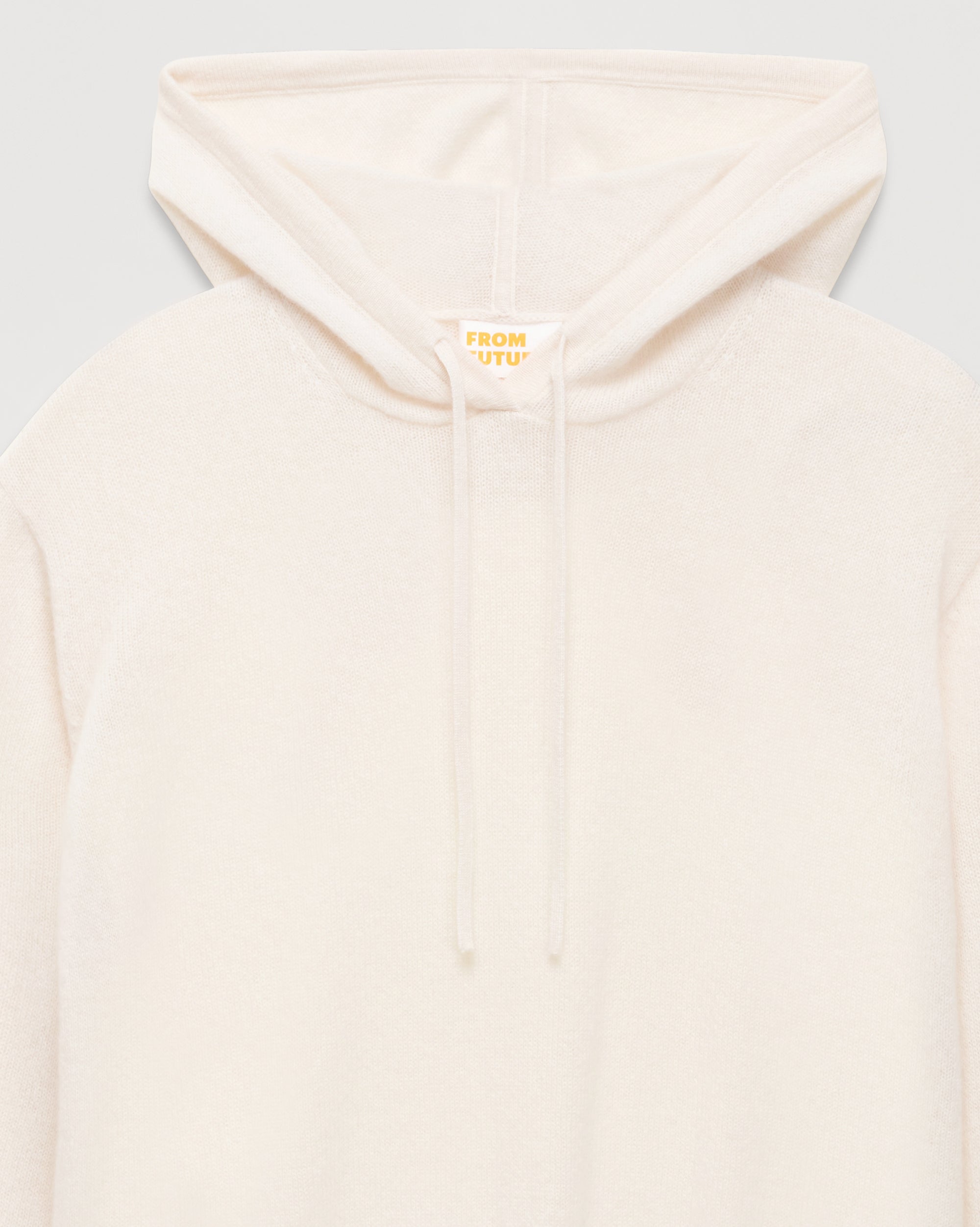 ECRU / DJV / QTY : 2 / Pull Hoodie Oversize Beach Motel Au Dos - Ecru