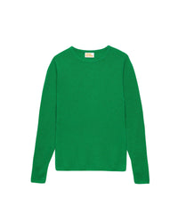 Pull à col rond Light en cachemire - Summer Green