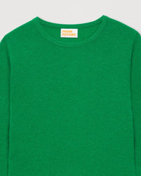 Pull à col rond Light en cachemire - Summer Green