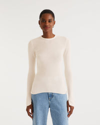 Pull Col Rond T-Shirt Light  - Summer Green
