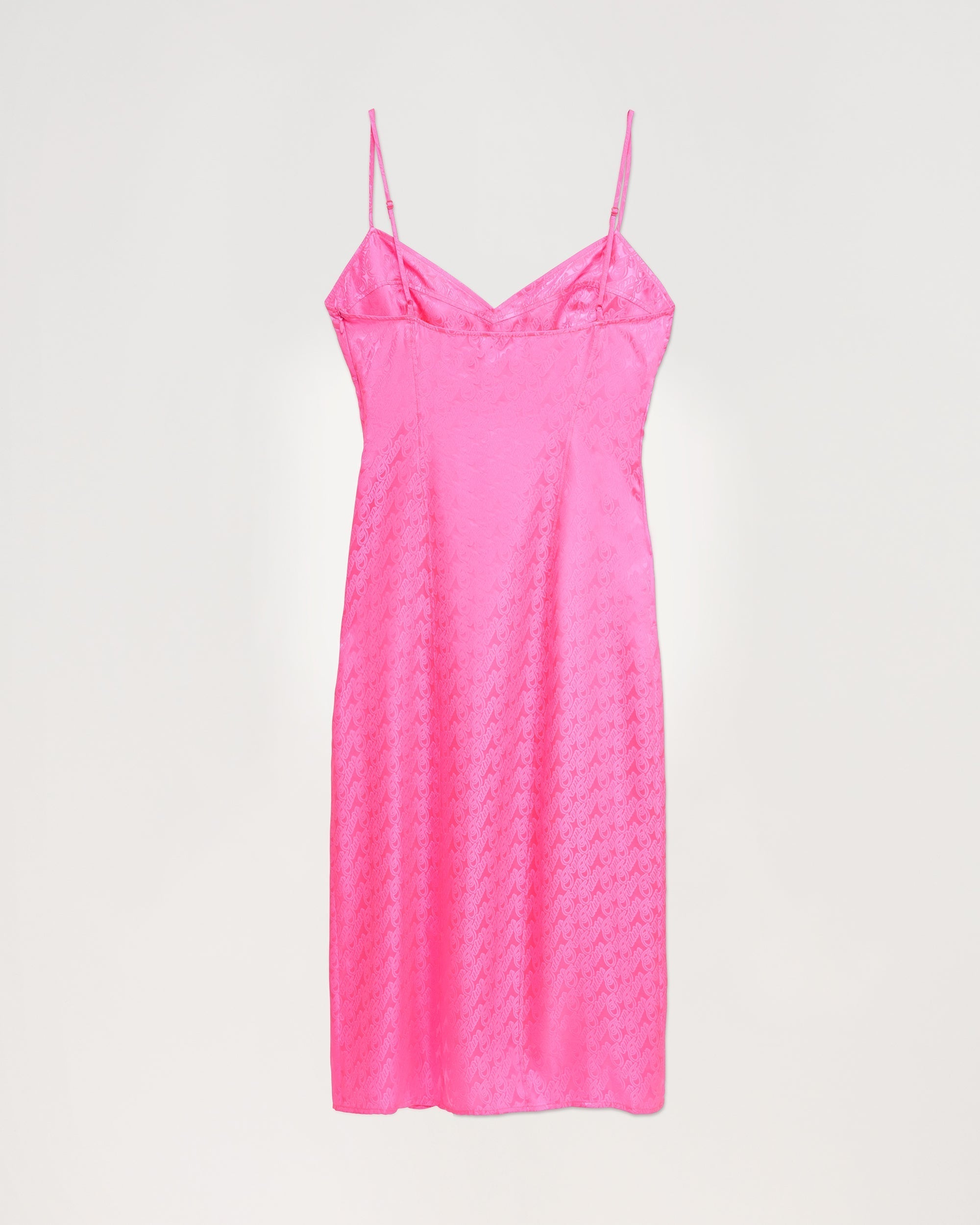 JACQUARD ROSE / DJV / QTY : 1 / Robe Longue Bretelle Blake - Jacquard Rose