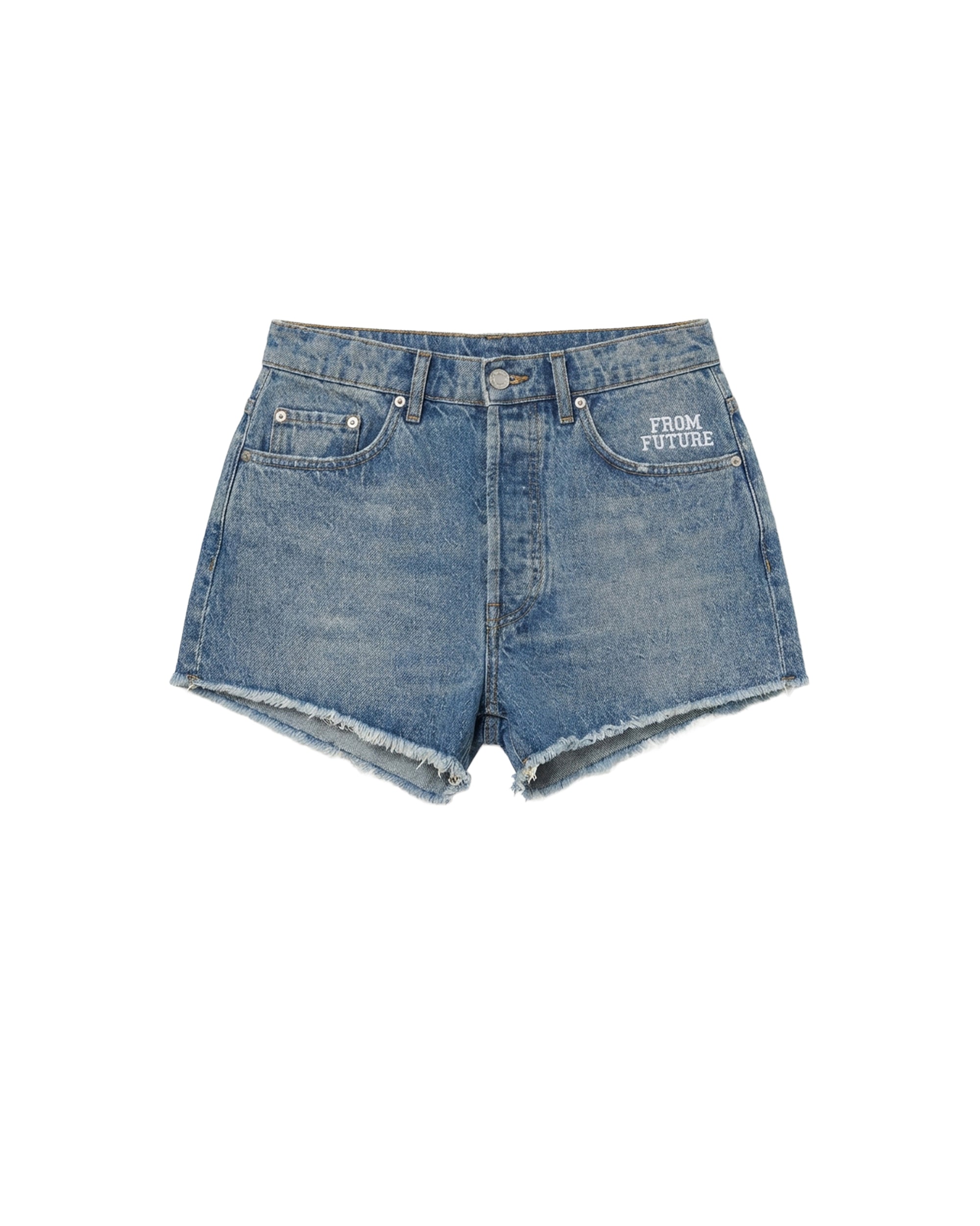 Short court à coupe regular - Light Blue