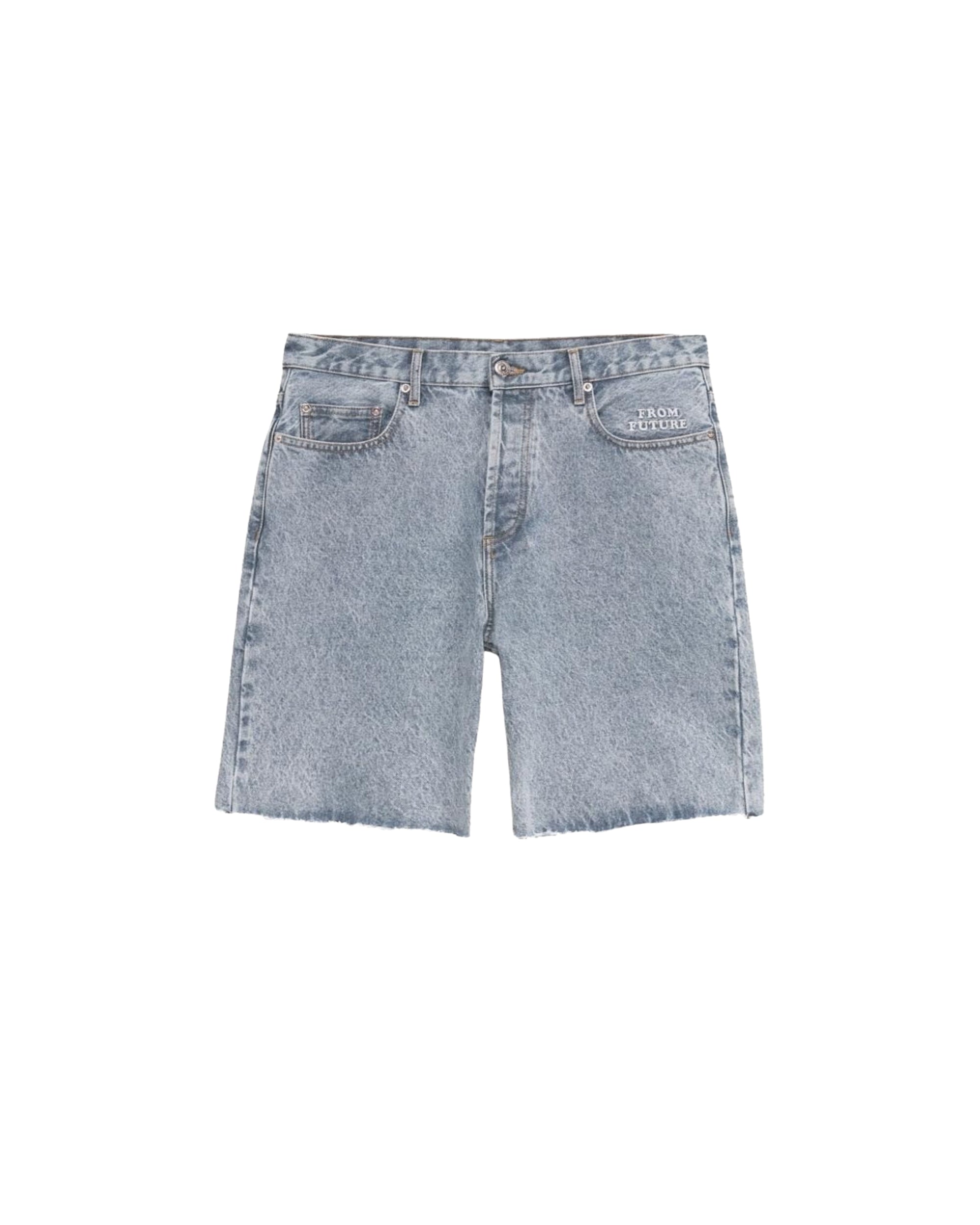 Bermuda en denim - Light Blue
