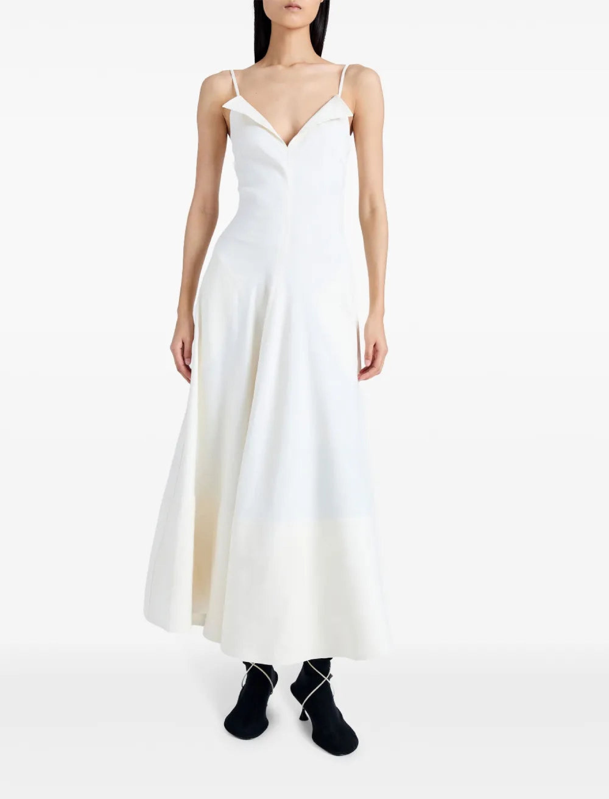 Robe rubis stretch en lin - Pearl