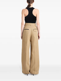 Pantalon évasé Dana ceinturé - Hazelnut