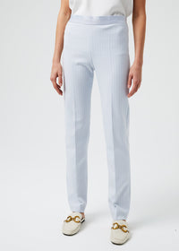 Pantalon elastique a la taille - Bleu Pale
