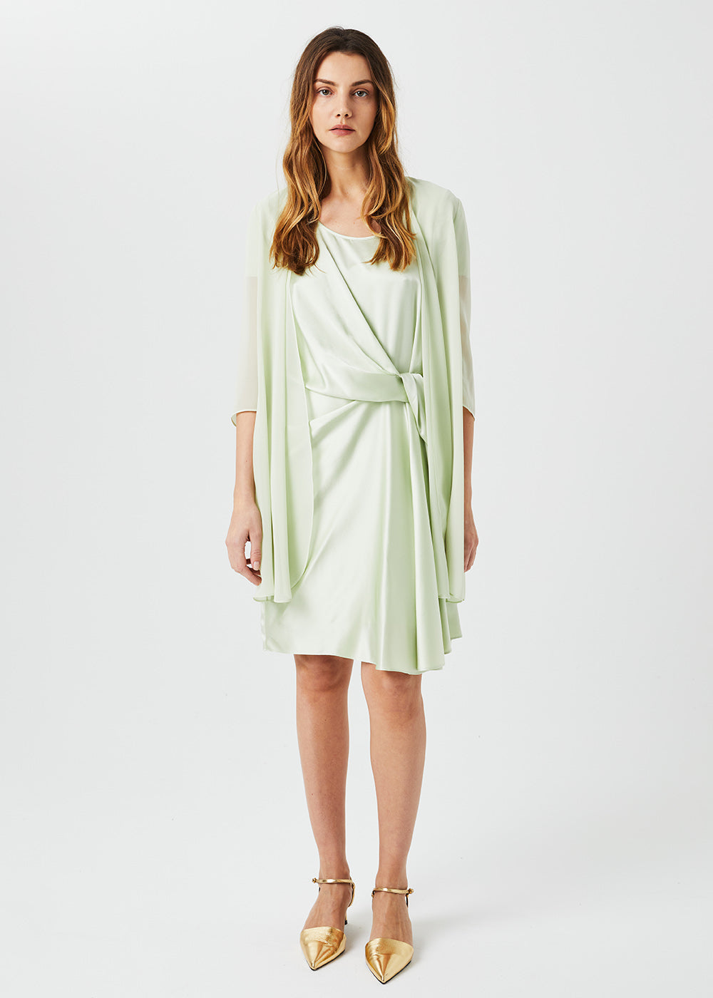 Cape mousseline - Vert Pale