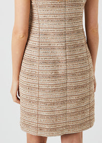 Robe courte cintrée - Beige