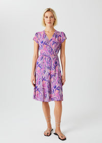 Robe portefeuille - Multicolore