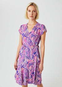 Robe portefeuille - Multicolore