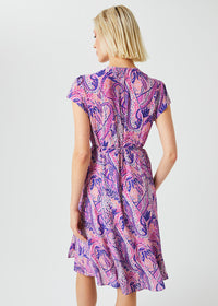 Robe portefeuille - Multicolore