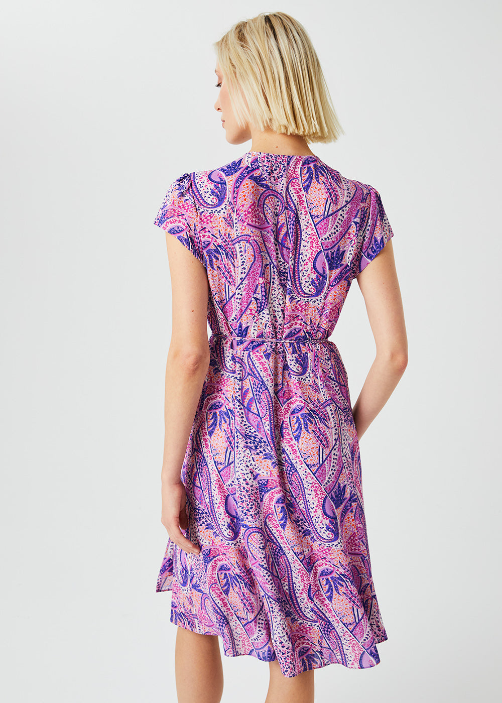 Robe portefeuille - Multicolore