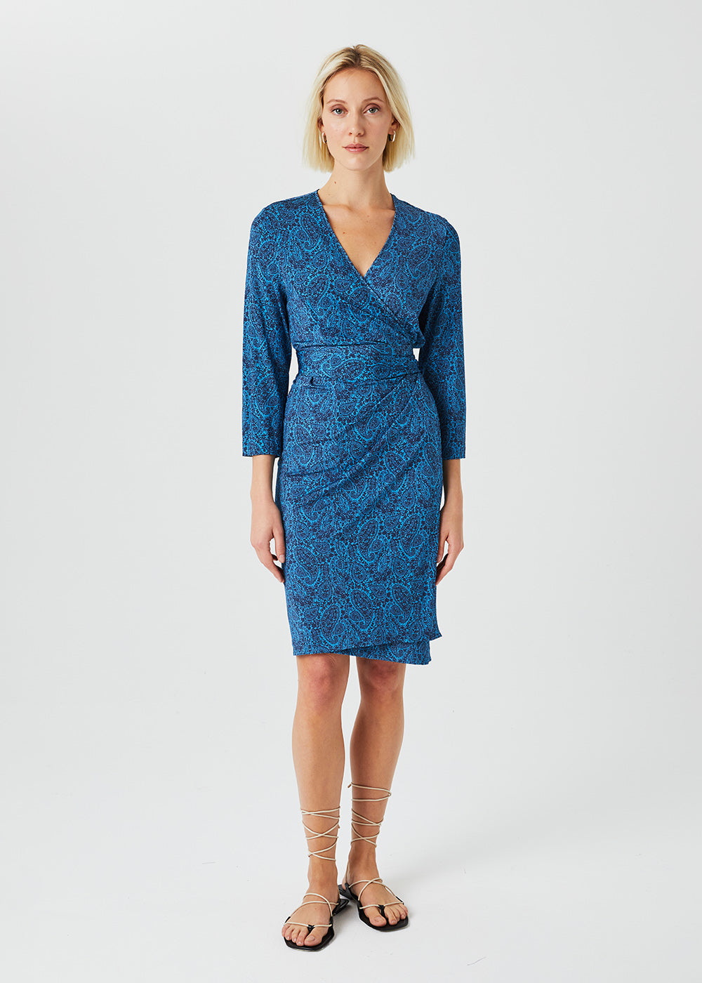Robe portefeuille - Multicolore